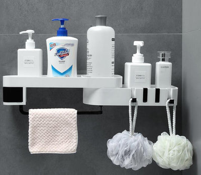 shelf bathroom corner - Fluidity Park
