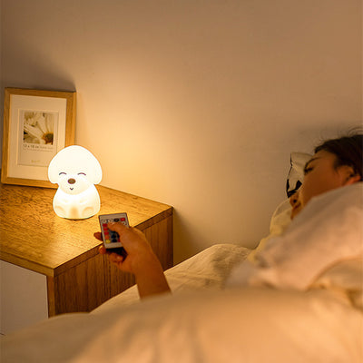 Silicone dog table lamp - Fluidity Park