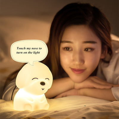 Silicone dog table lamp - Fluidity Park
