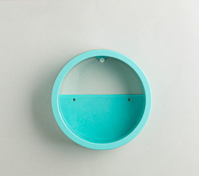 Round Iron Wall Vase Home Living Room - Fluidity Park