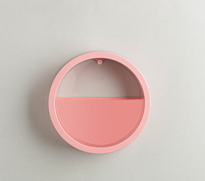 Round Iron Wall Vase Home Living Room - Fluidity Park