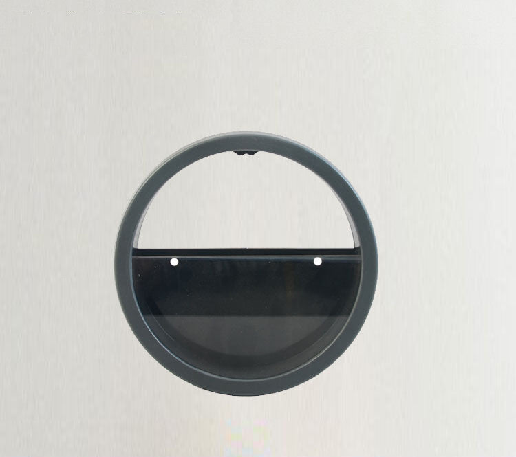 Round Iron Wall Vase Home Living Room - Fluidity Park