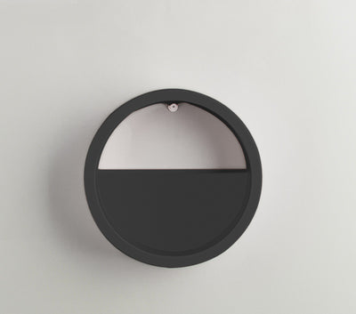 Round Iron Wall Vase Home Living Room - Fluidity Park