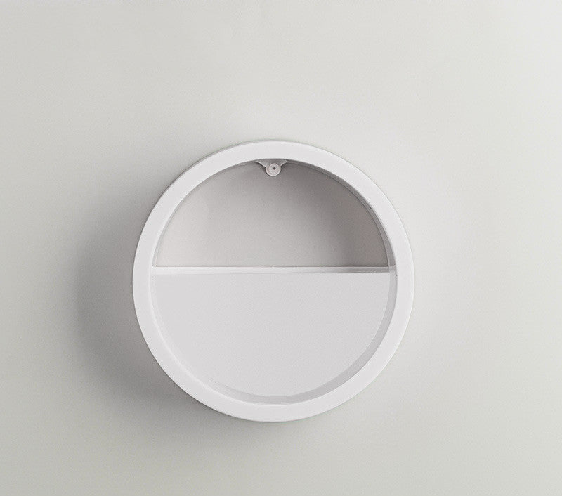 Round Iron Wall Vase Home Living Room - Fluidity Park