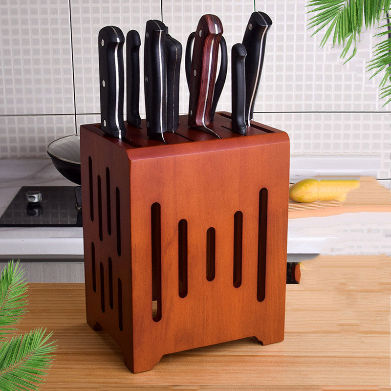 Household Kitchen Knife Holder Kitchen Wall-mounted Ventilated Knife Holder - Fluidity Park