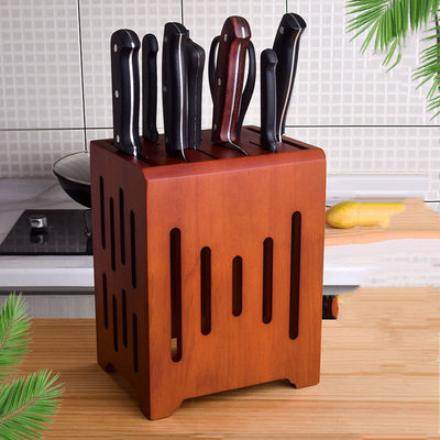 Household Kitchen Knife Holder Kitchen Wall-mounted Ventilated Knife Holder - Fluidity Park