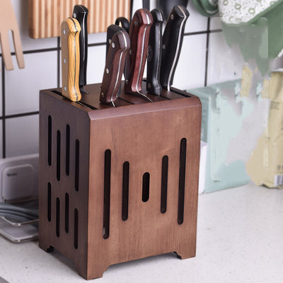 Household Kitchen Knife Holder Kitchen Wall-mounted Ventilated Knife Holder - Fluidity Park