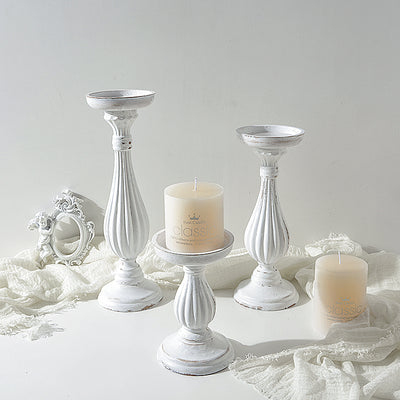 Candle Light Candle Holder Wooden Ornaments - Fluidity Park