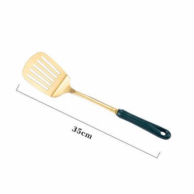 Stainless Steel Kitchen Utensils with Ceramic Handle