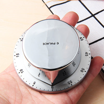 Kitchen Stainless Steel Mechanical Timer Alarm Clock Reminder - Fluidity Park