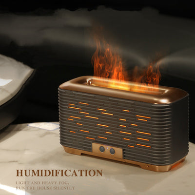 Flame Aroma Diffuser New Humidifier Desktop Large Capacity USB Home Decor - Fluidity Park
