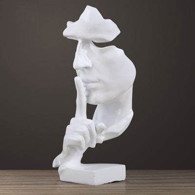 Silence is a gold ornaments office ornament - Fluidity Park