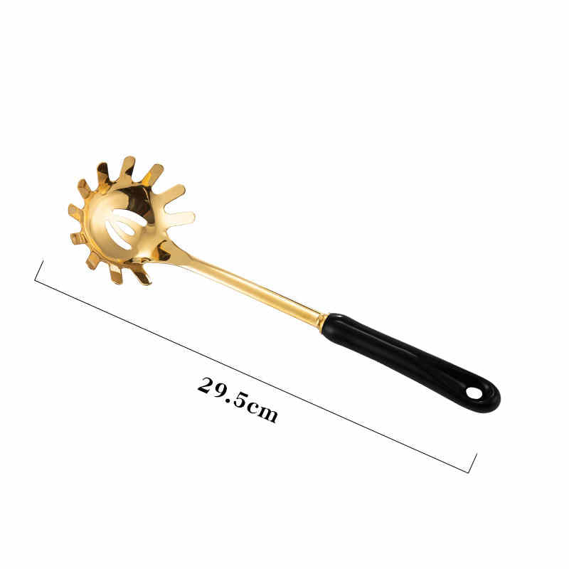Stainless Steel Kitchen Utensils with Ceramic Handle