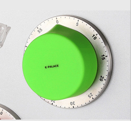 Kitchen Stainless Steel Mechanical Timer Alarm Clock Reminder - Fluidity Park