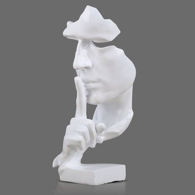 Silence is a gold ornaments office ornament - Fluidity Park