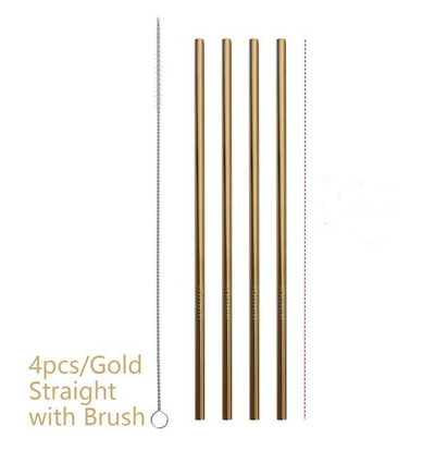 Reusable Stainless Steel Straws