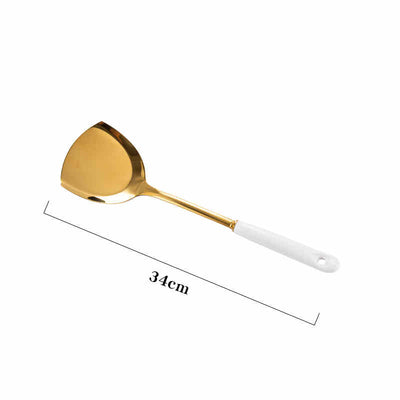 Stainless Steel Kitchen Utensils with Ceramic Handle
