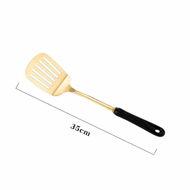 Stainless Steel Kitchen Utensils with Ceramic Handle