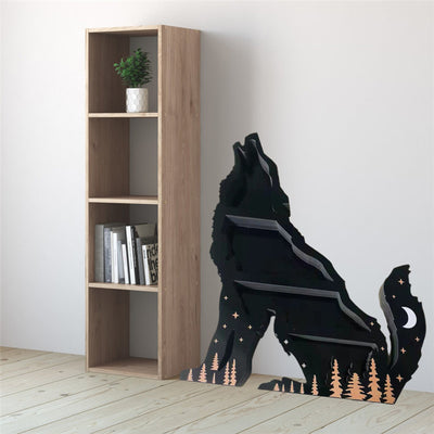 Wolf Crystal Home Items Storage Rack Ornament - Fluidity Park
