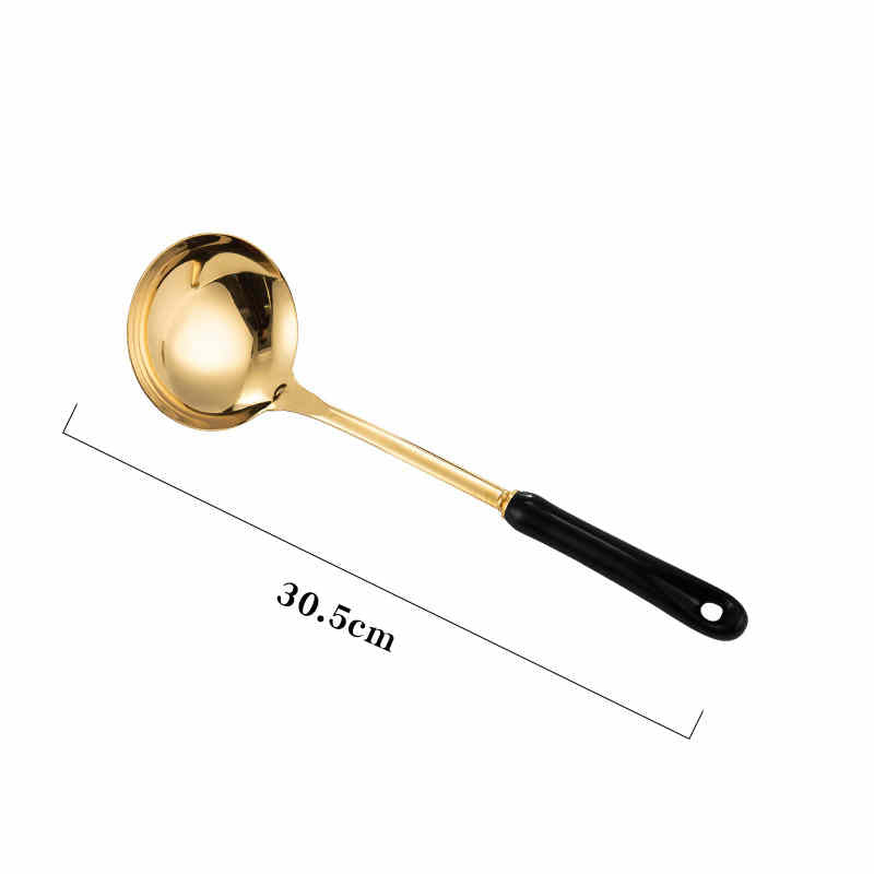 Stainless Steel Kitchen Utensils with Ceramic Handle