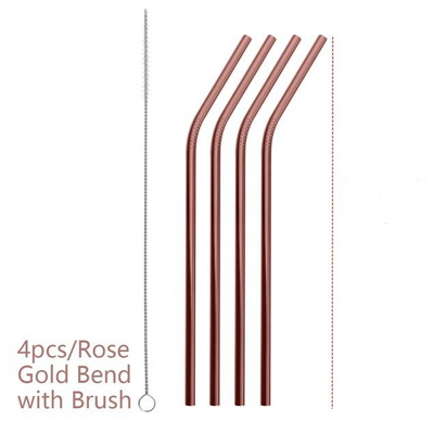 Reusable Stainless Steel Straws
