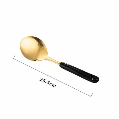 Stainless Steel Kitchen Utensils with Ceramic Handle