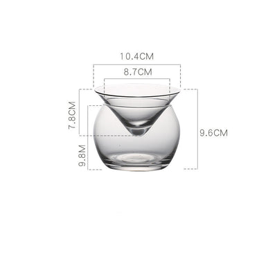 Home Creative Molecular Cocktail Double Glass