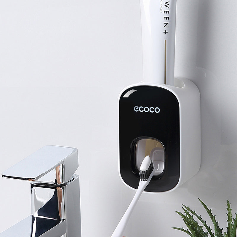 Wall Mounted Automatic Toothpaste Holder Bathroom Accessories Set Dispenser - Fluidity Park