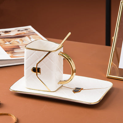 Bag Shaped Dim Sum Ceramic Plate