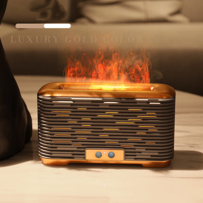 Flame Aroma Diffuser New Humidifier Desktop Large Capacity USB Home Decor - Fluidity Park
